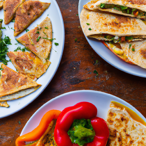 🍟 Diverse Gerichte bestellen - Quesadillas Paprika